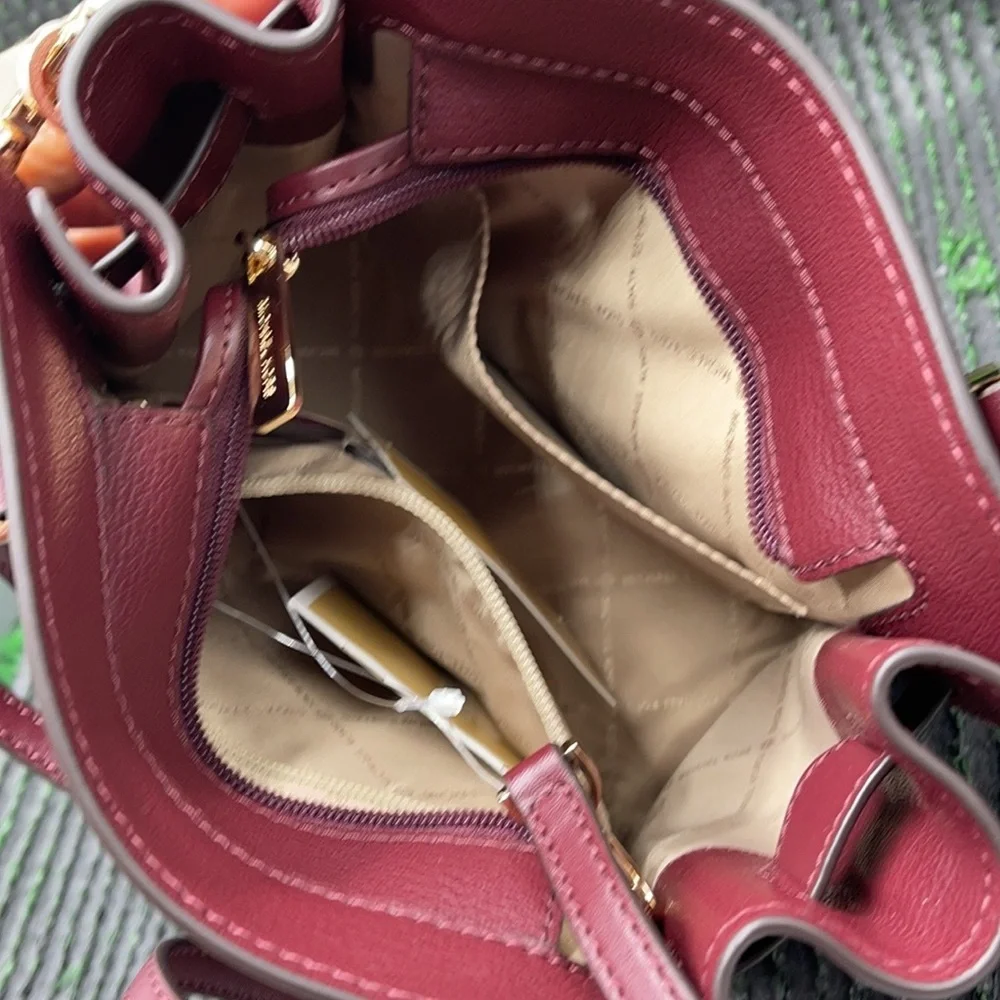 Michael Kors Hamilton Small Satchel Shoulder Crossbody Bag - Picture 9 of 16